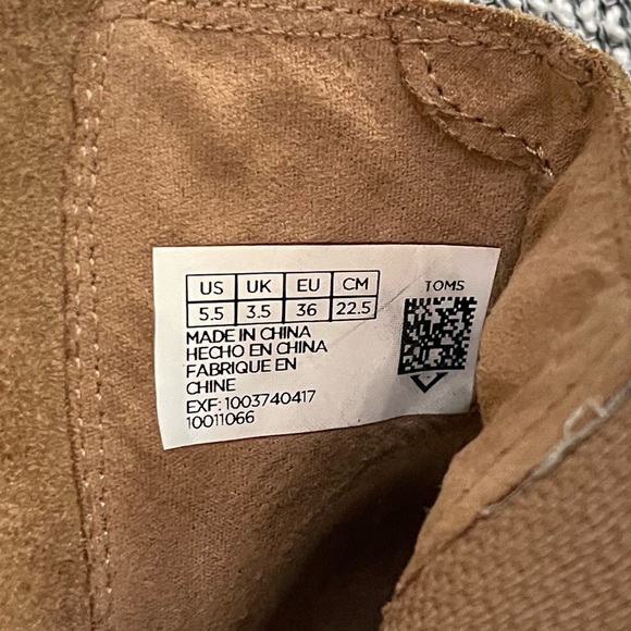 Toms Brown Ankle Booties with Perforated Design - Picture 2 of 16